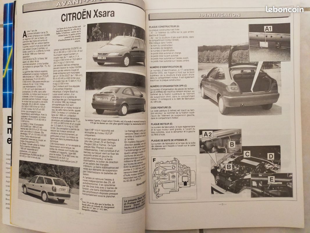 Revue Technique Citroën Xsara Diesel (image 2)