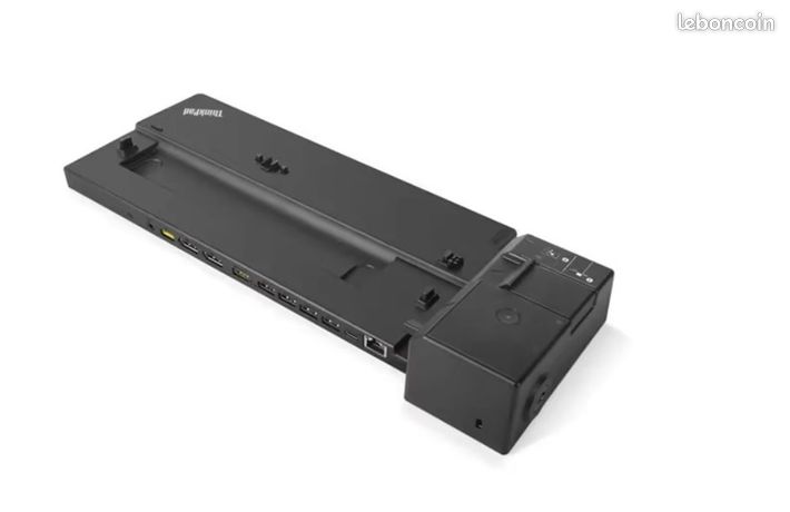 Station D'accueil USB-C HP Universelle (HSA-B005DS) – Compatible HP, Dell, Lenovo – Occasion Fonctionnelle