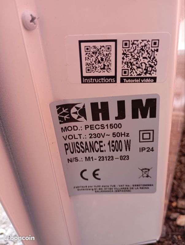 Radiateur 1500W (image 2)