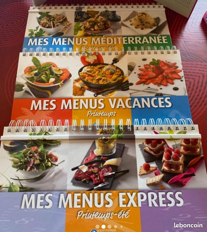 Lot de 13 livres de cuisine fiches ( chevalet ) Hachette excellent état (image 4)