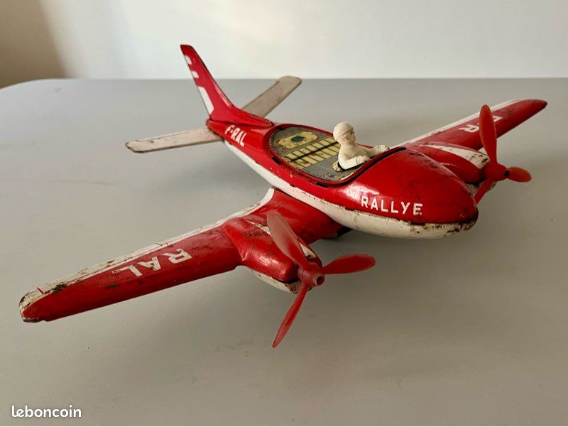 Avion Jouet Joustra - Miniature Avion Vintage - Occasion