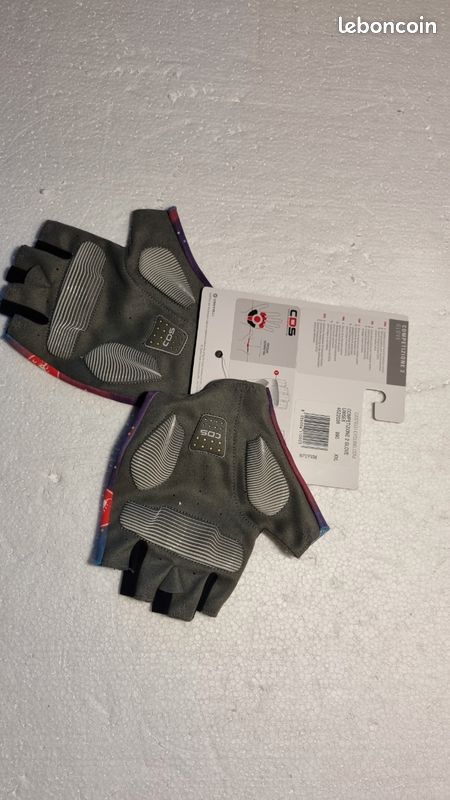 Gants Vélo Castelli Competizione 2 - Noir/argent, Unisexe, Neufs, Made In Italy