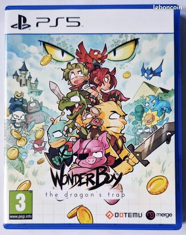 Wonder Boy The Dragon's Trap – PS5, Neuf Sous Blister, Jeu PAL