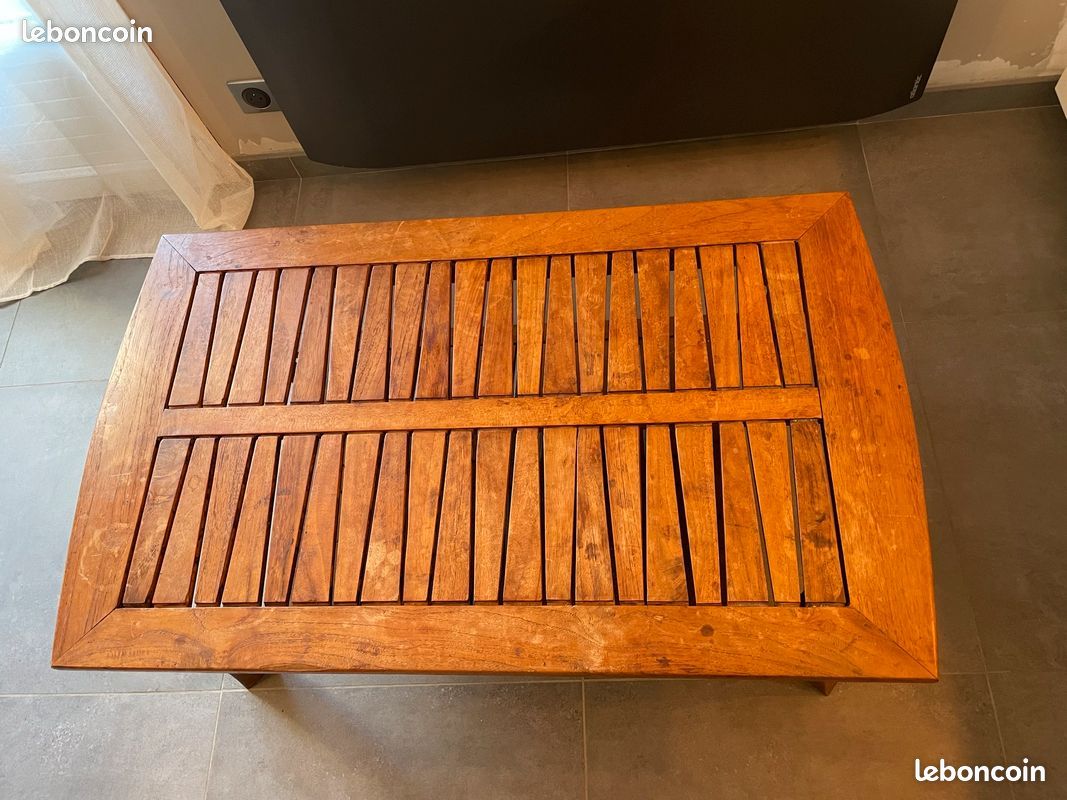 Table basse en teck (image 3)