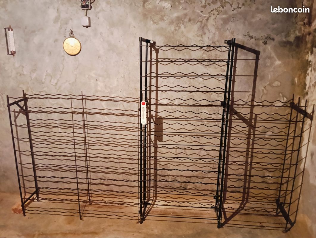 Casier métal porte bouteilles (image 1)