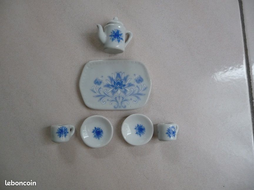 Service Miniature 6 pièces en porcelaine (image 2)