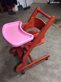 Chaise bebe bois (image 1)