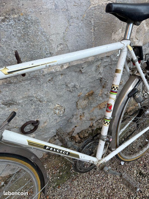 Fourche 650b chromée D25mm pour ancien vélo course/tradi. - Maxi pièces
