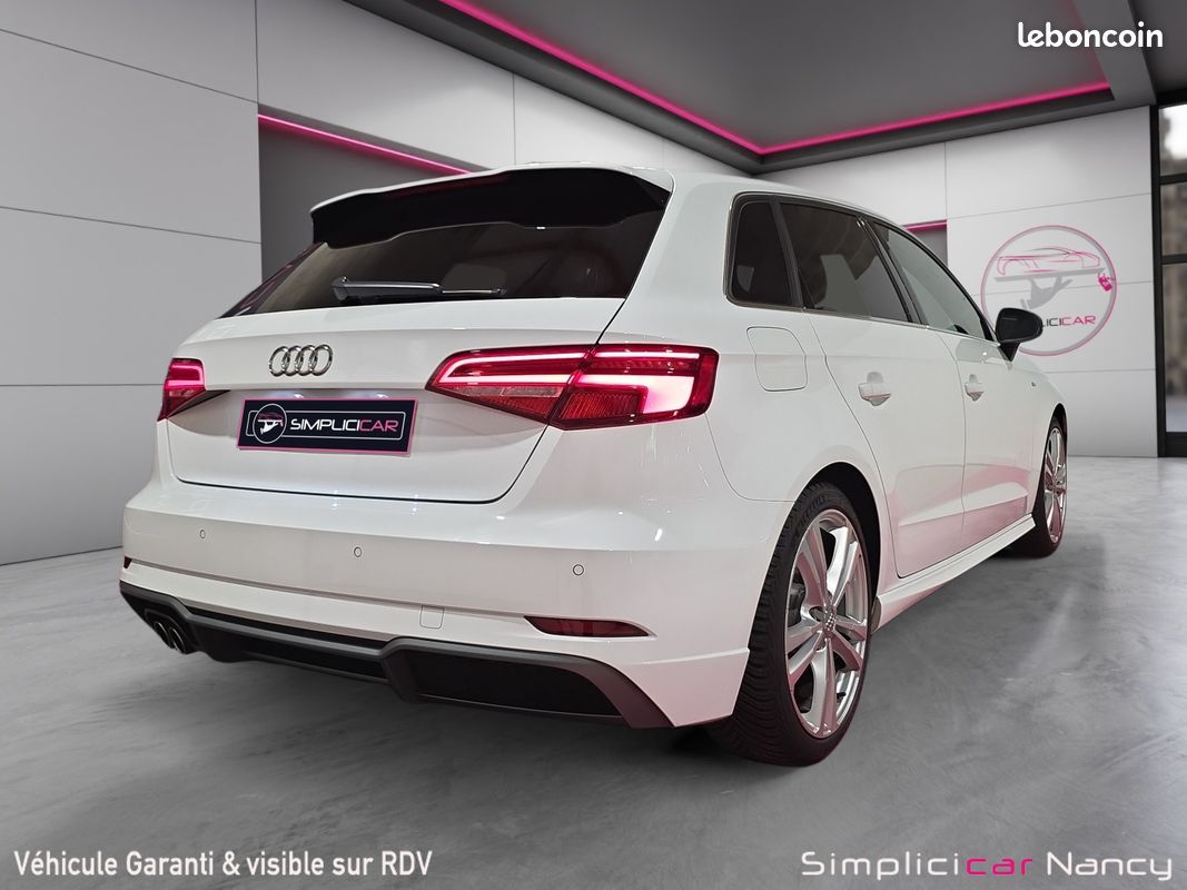 AUDI A3 SPORTBACK S-LINE S-TRONIC 1.5 TFSI 150cv Sièges chauffants Toit ouvrant garantie 12 mois (image 7)
