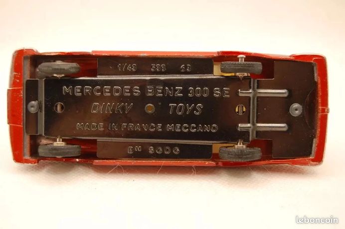 LOT DINKY TOYS 533 Mercedes 300Se + 24H Mercedes 190Sl EUR 139,00