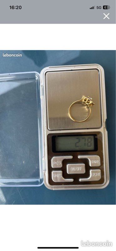 Bague en or 18 carat (image 3)