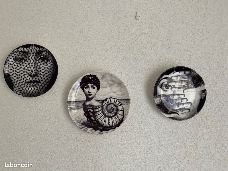 3 Assiette décorative du style Fornasetti (image 4)