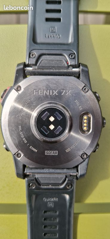 Montre Fenix 7X Solar GARMIN (image 4)