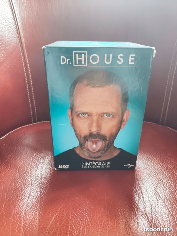 Coffret intégral Dr House saisons 1 à 6 – 35 DVD (image 1)