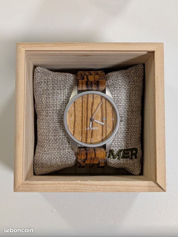 Montre en bois (image 2)