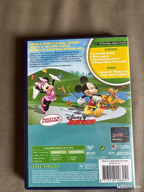 DVD la maison de Mickey: vive la nature (image 3)
