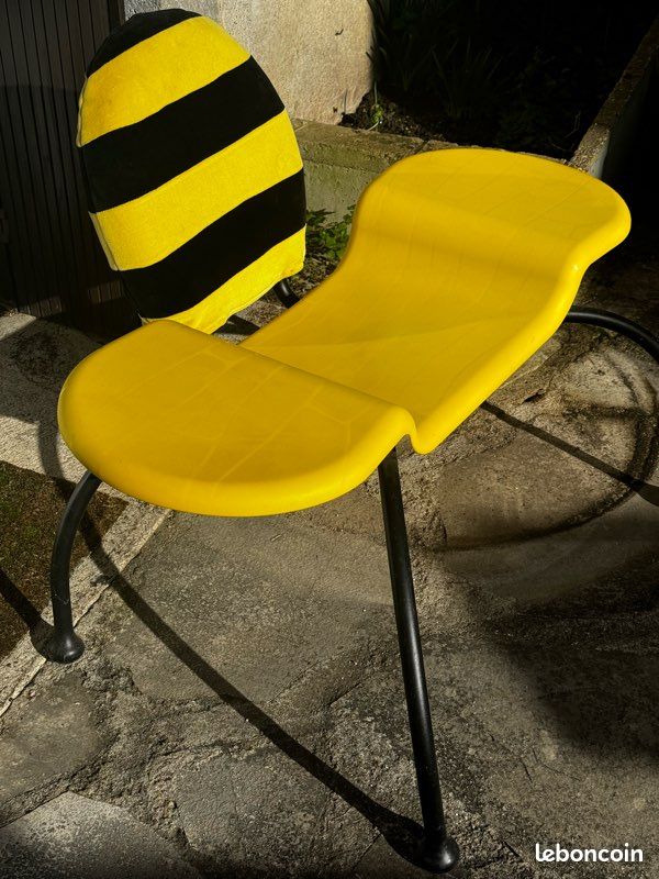Fauteuil vintage Ikea PS Eva & Peter Moritz 2003 abeille tbe rare