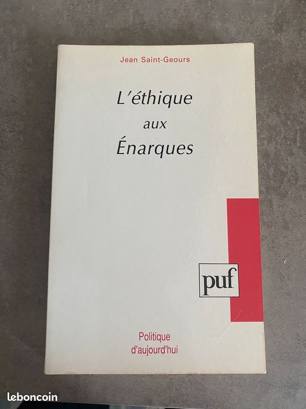 Jean Saint-Geours - L'éthique aux Enarques (image 1)