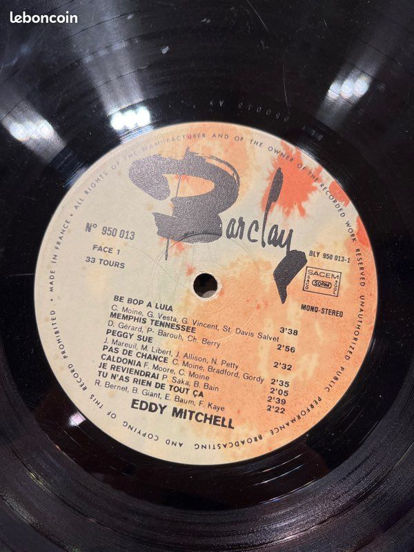 Vinyle Eddy Mitchell (image 6)