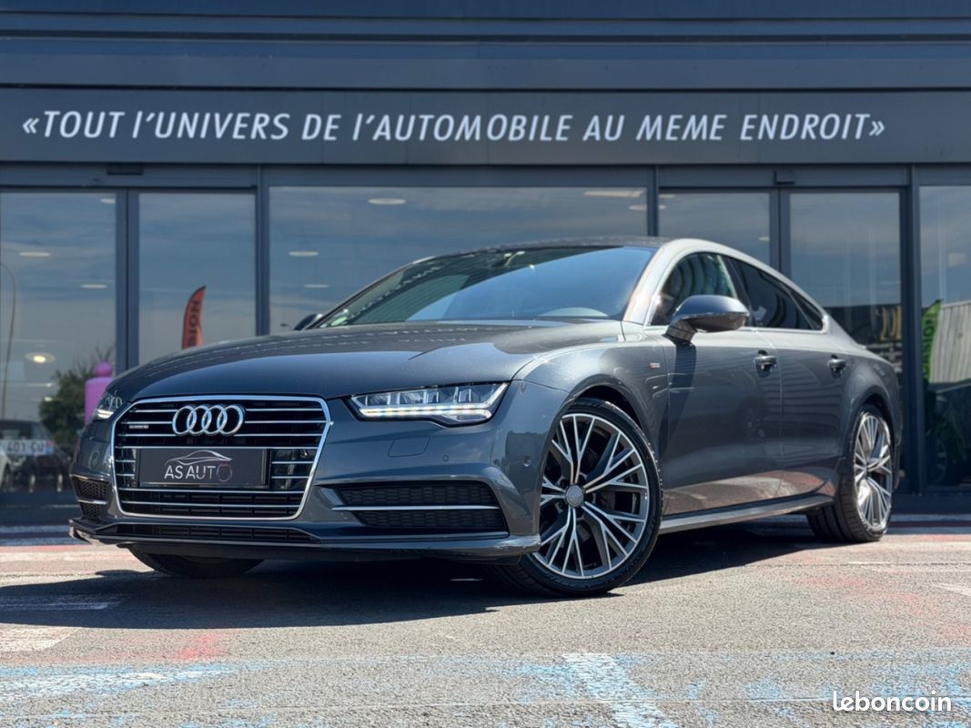 AUDI A7 SPORTBACK V6 3.0 TDI 272ch S tronic 7 Quattro S line CAMÉRA DE RECUL ATTELAGE COCKPIT GPS GARANTIE 12 MOIS EU (image 5)