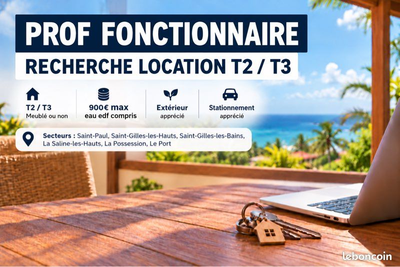 Maison 2 pièces 50 m² · à Saint-Paul · 50 m² · 800 €/mois