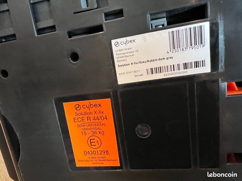 CYBEX Solution X-Fix groupe 2/3 Équipement bébé