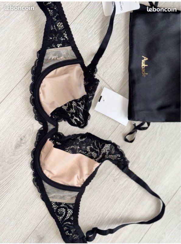 Soutien-gorge femme 85B dentelle sexy Aubade (image 6)