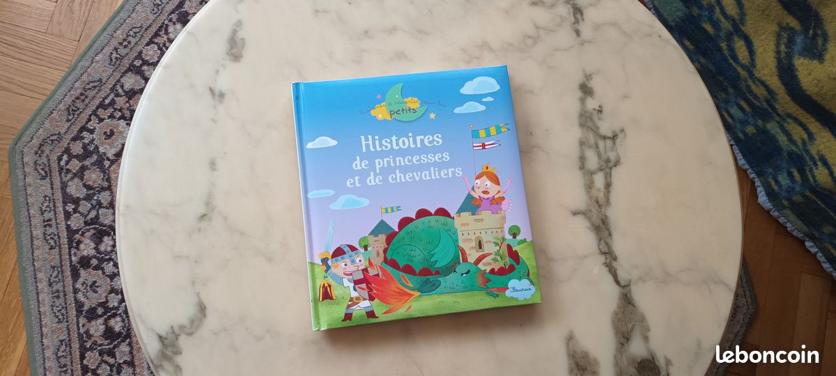 Livre enfants, "Histoires de Prinesses et de Chevaliers" (image 1)