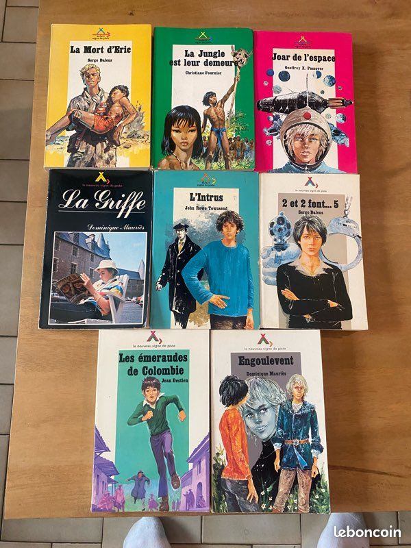 8 Livres SIGNE DE PISTE Alsatia Pierre Joubert (image 1)