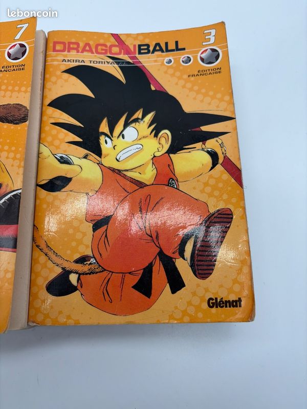 Lot 2 mangas Dragon Ball tome 3 Glenat edition vintage collection complete (image 3)