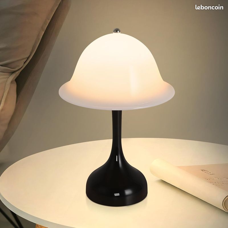 NUOBESTY Veilleuse LED Adhésive Lampe De Chevet Économe - Éclairage Armoire Placard Tiroir Avec 5 LED Et Bouton