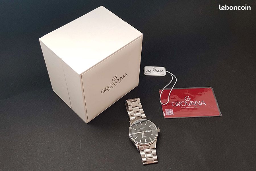 Montre-bracelet Grovana Quartz Swiss made Motif