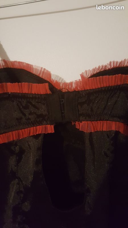 Nuisette noire et rouge (image 3)