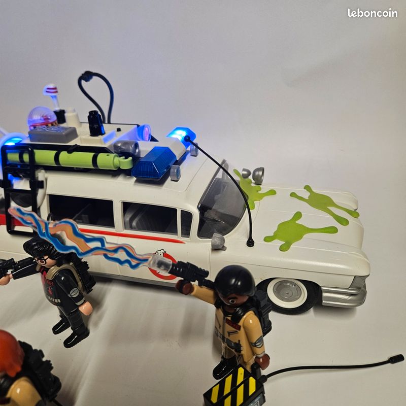 Playmobil Ghostbusters 9346 pas cher, Ghostbuster Egon Spengler