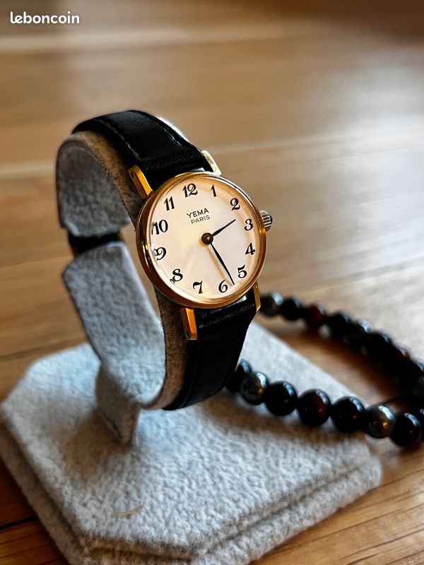 Yema Ancienne Montre Yema Vintage Femme Yema Lady Argent Vintage