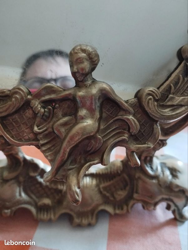 Miroir en bronze pivotant (image 4)