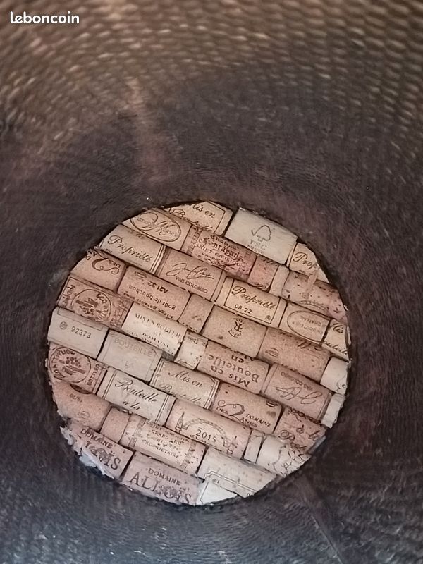 Lot de 100bouchons en liège pour bricolage,décoration et travaux manuels Bouchon en liège synthétique pour bouteille de vin standard - La cave