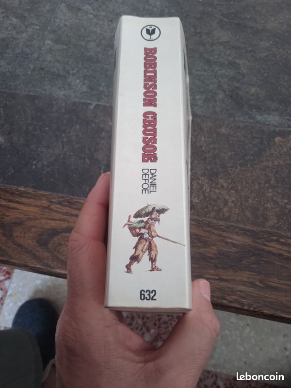 ROBINSON CRUSOÉ, format poche, de DANIEL DEFOE (image 3)