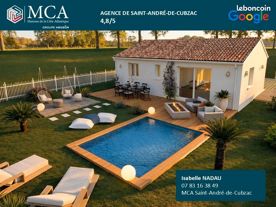 Maison 4 pièces 80 m² · à Saint-Laurent-d'Arce · 80 m² · 212 000 €
