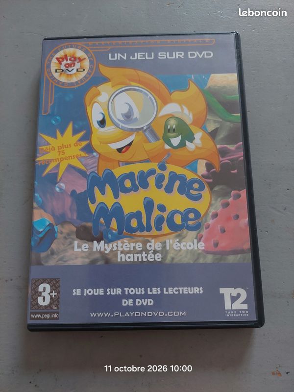 Dvd jeux - marine malice (image 1)
