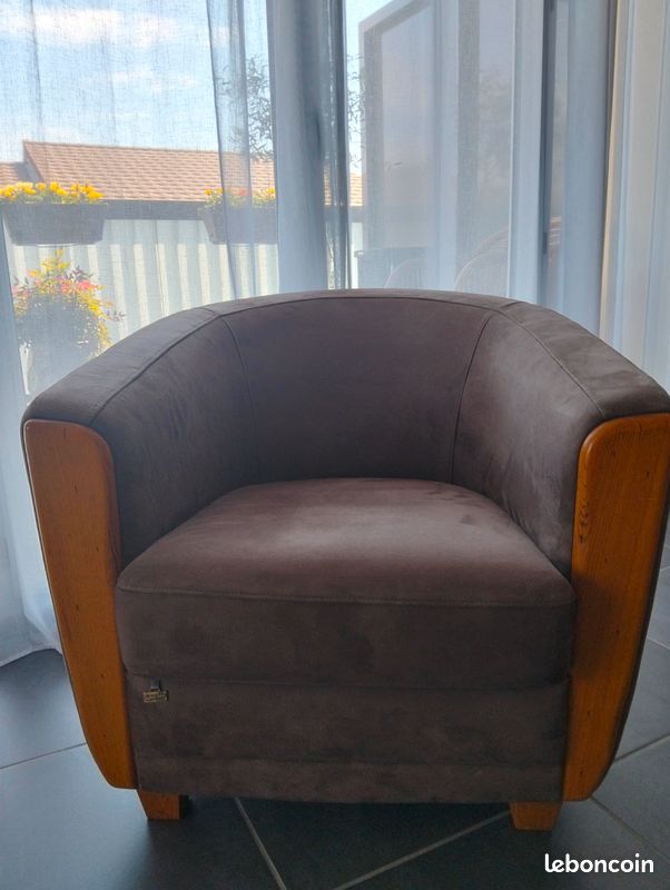 Fauteuil Celino Jacques Leleu (image 1)