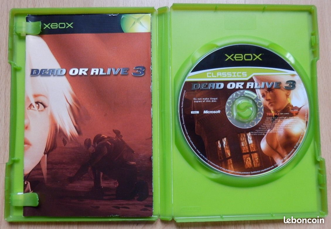 Jeux XBOX Classics : Dead or Alive 3 : Très bon état (image 3)