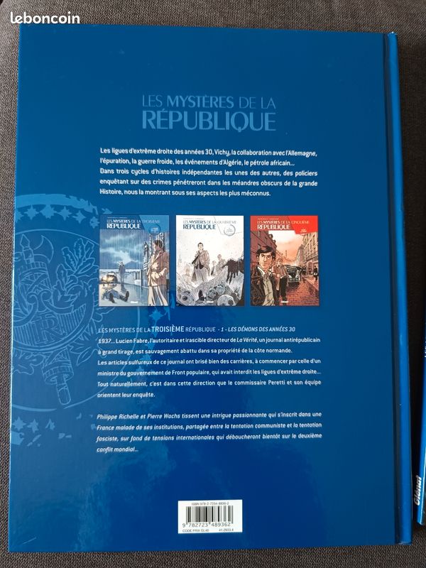 BD les Mystères de la troisième et quatrième République (image 2)