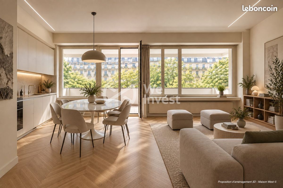 Appartement 4 pièces 90 m² · à Paris · 90 m² · 840 000 €