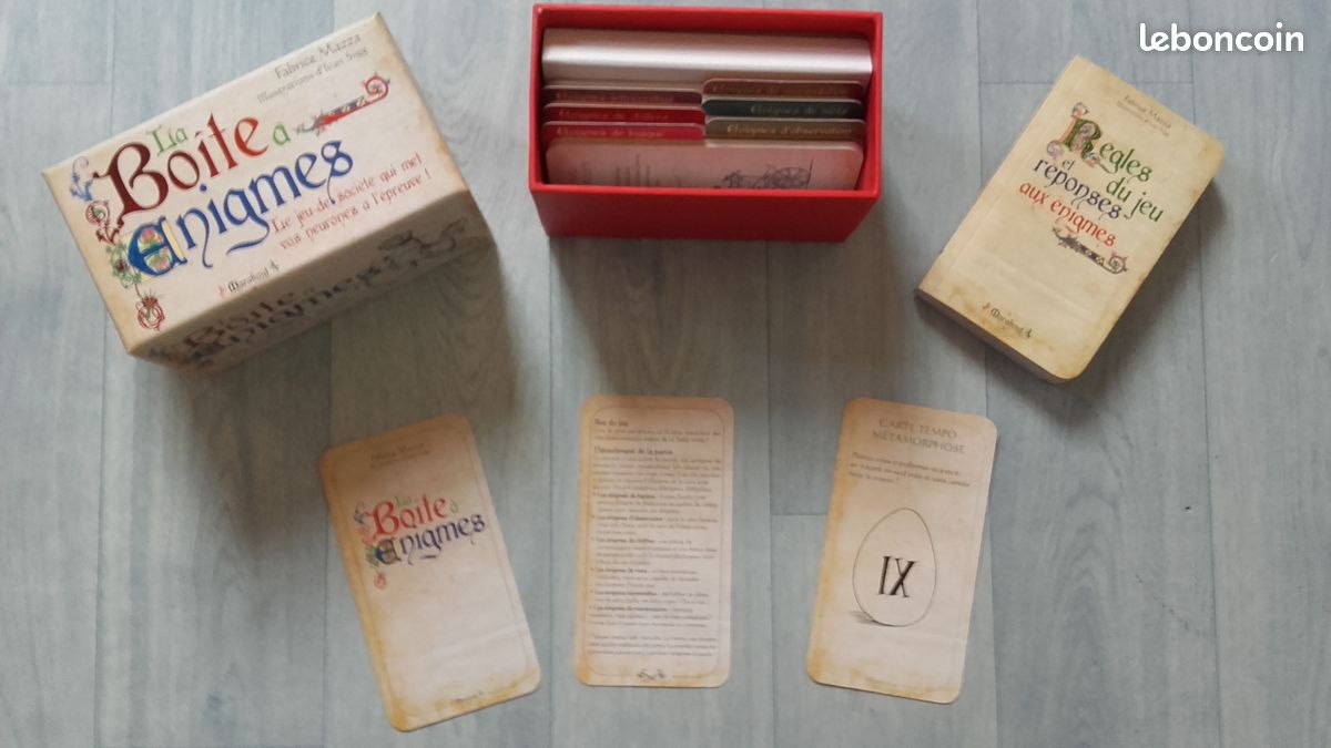 Jeu "La boite à énigmes" (image 2)