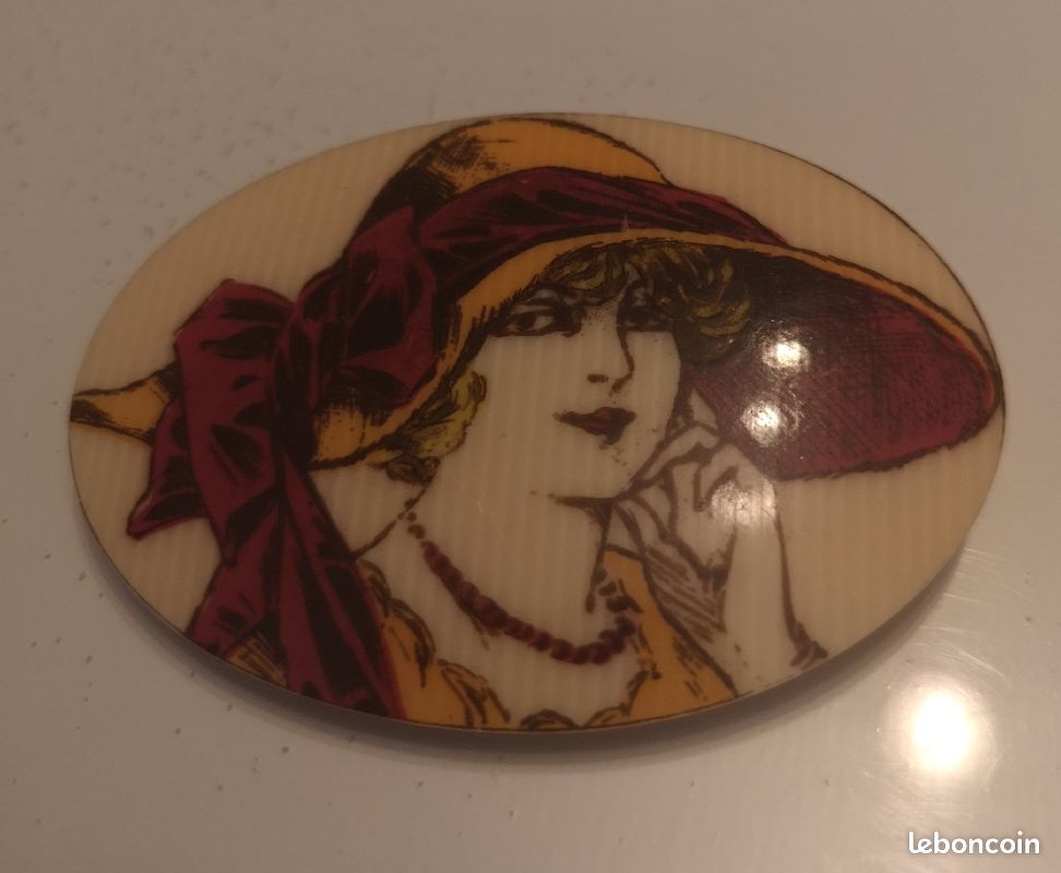 Broche vintage Léa Stein Paris 1960 (image 1)