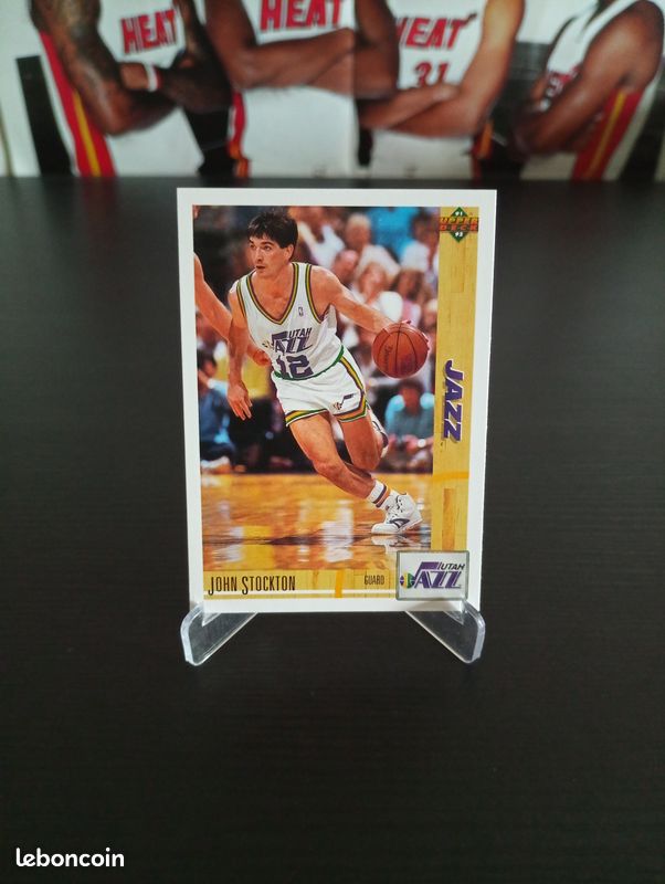 John Stockton – Utah Jazz 1991-92 Upper Deck #136 (image 1)