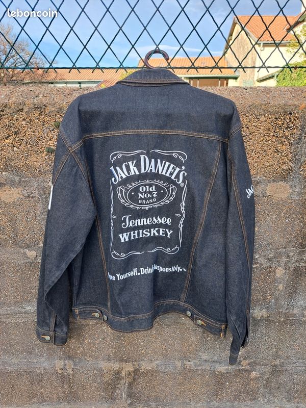 Veste jean's Jack Daniel's RCR (image 1)