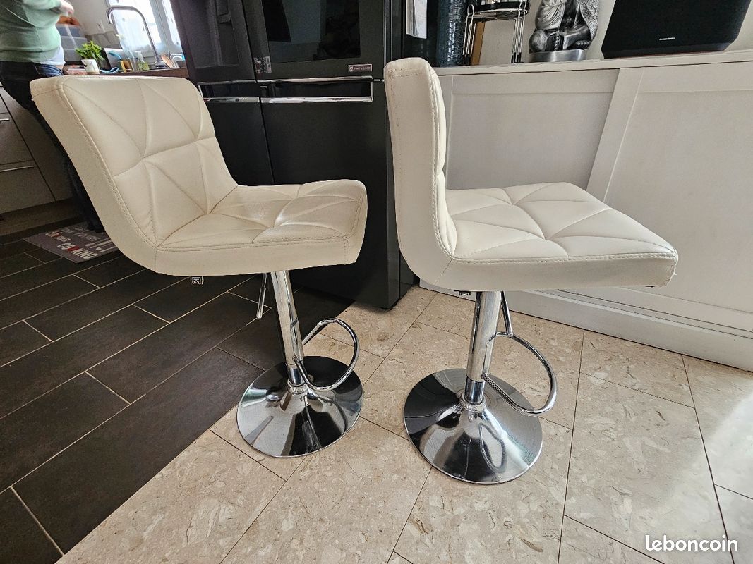 4 fauteuils haut de bar (image 3)