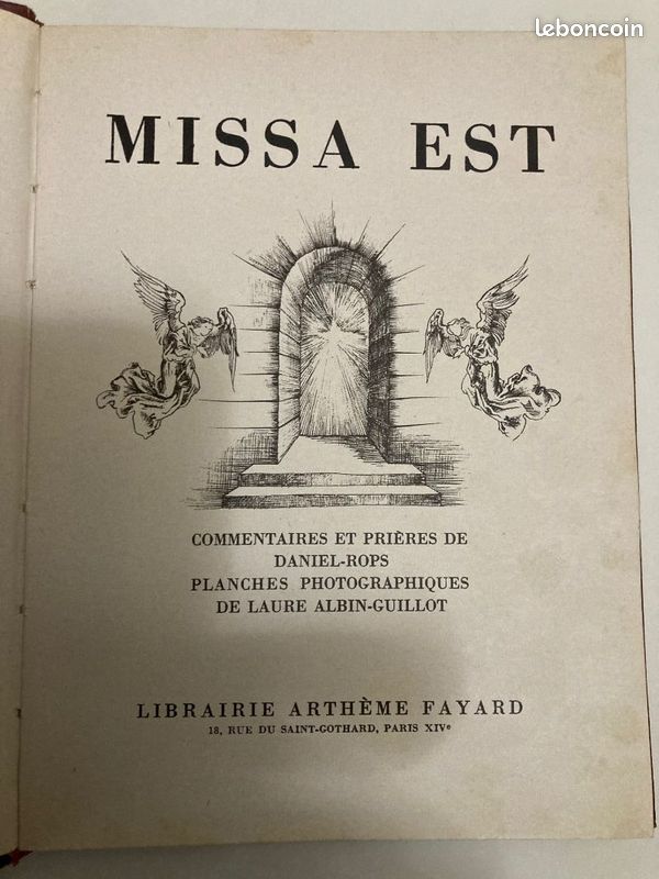 « MISSA EST » - Daniel-Rops (Fayard) (image 4)